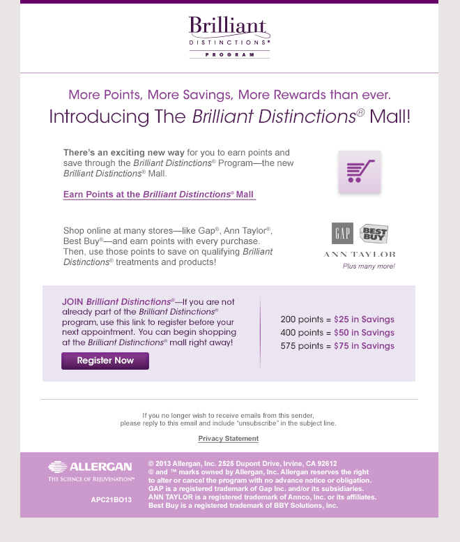 Brilliant Distinctions Mall
