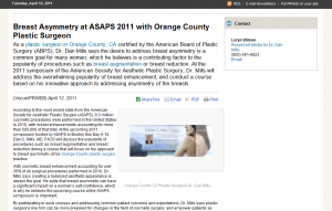 Orange County Plastic Surgeon Dr. Dan Mills orange, county, laguna, beach, ca, plastic surgeon, breast, augmentation